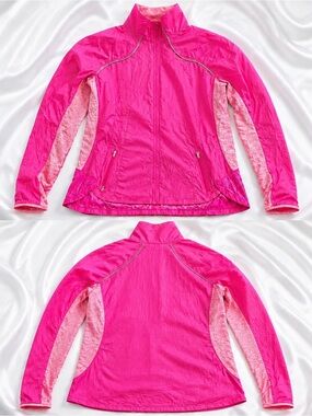 Lululemon Run: Essential Jacket II Paris Pink Size 10 Lululemon Jacket Rare